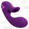 Estimulador con succionador de clitoris y vibrador